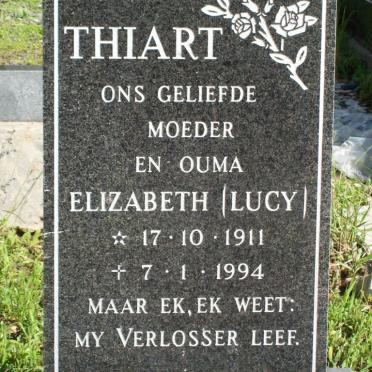 THIART Elizabeth 1911-1994