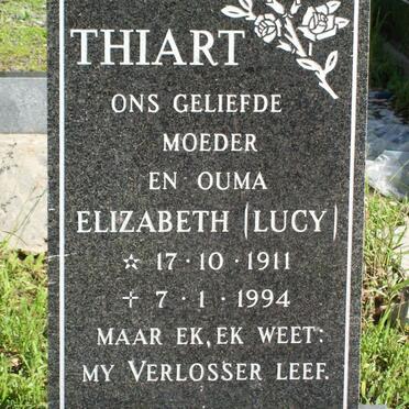 THIART Elizabeth 1911-1994