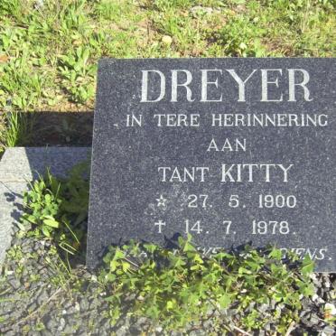 DREYER Kitty 1900-1978