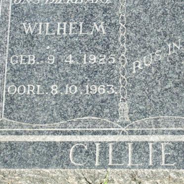 CILLIE Wilhelm 1925-1963