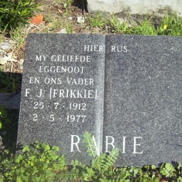 RABIE F.J. 1912-1977