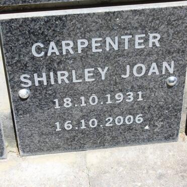 CARPENTER Shirley Joan 1931-2006