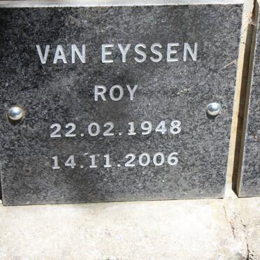 EYSSEN Roy, van 1948-2006