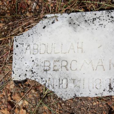 BERGMAN Abdulah 1818-?