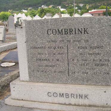 COMBRINK Johannes Nicolaas 1873-1945 &amp; Johanna C.M. JOUBERT 1874-1950 &amp; children