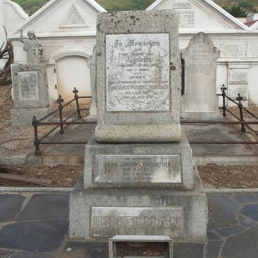 IMMELMAN Johannes Petrus 1860-1931 &amp; Anna Jacoba Christina VD. BYL 1873-1970 :: IMMELMAN Jacobus -192?