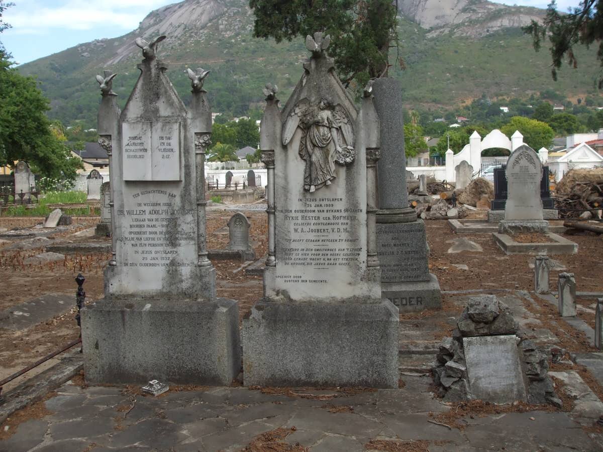 JOUBERT Willem Adolph -1932 &amp; Rykie Hester HOFMEYR -1919 :: JOUBERT Marie Louise 1899-1902