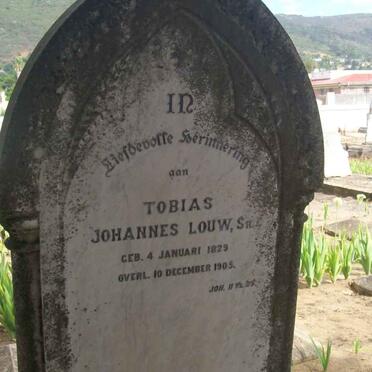 LOUW Tobias Johannes 1829-1905