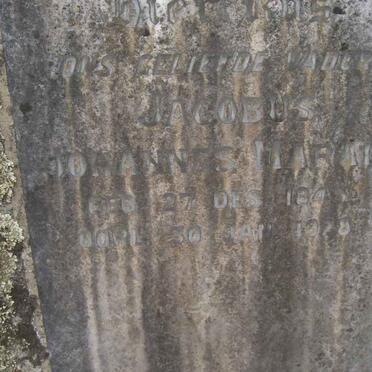 MARAIS Jacobus Johannes 1842-1928