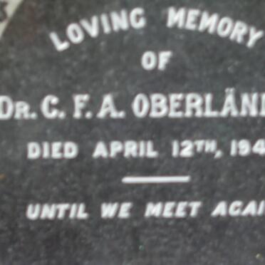 OBERLÅNDER C.F.A. -1942