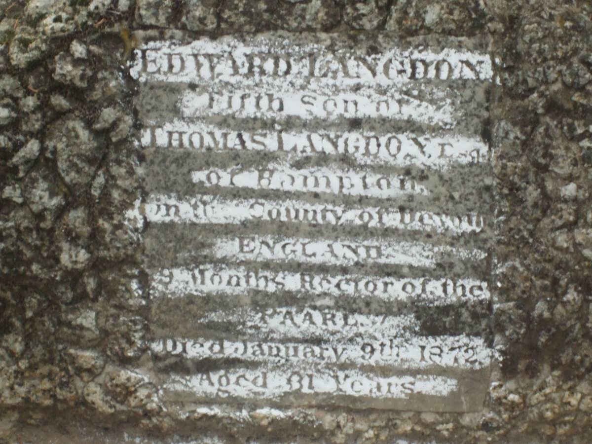 LANGDON Edward -1872