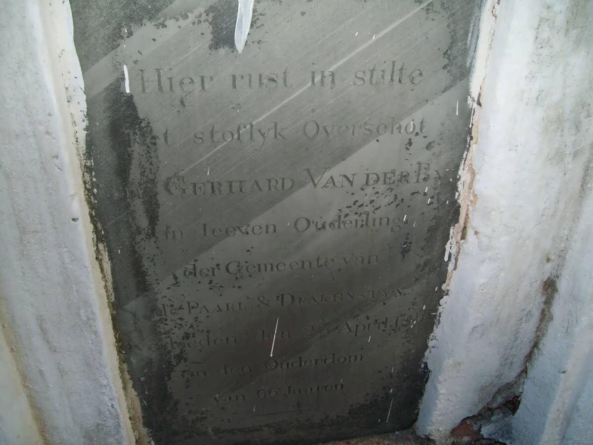 BYL Gerhard, van der -1821