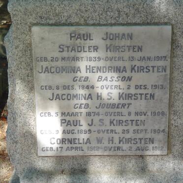 KIRSTEN :: BASSON :: JOUBERT