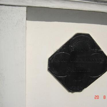 MINNAAR Isaac Jozua &amp; Familie 1884