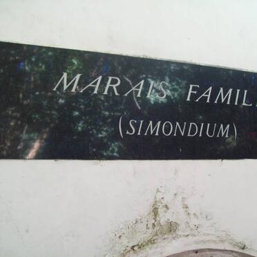 MARAIS GRAVE