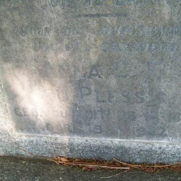 PLESSIS Charl Samuel, du -1931 &amp; Anna C.F. DU TOIT 1890-1937 