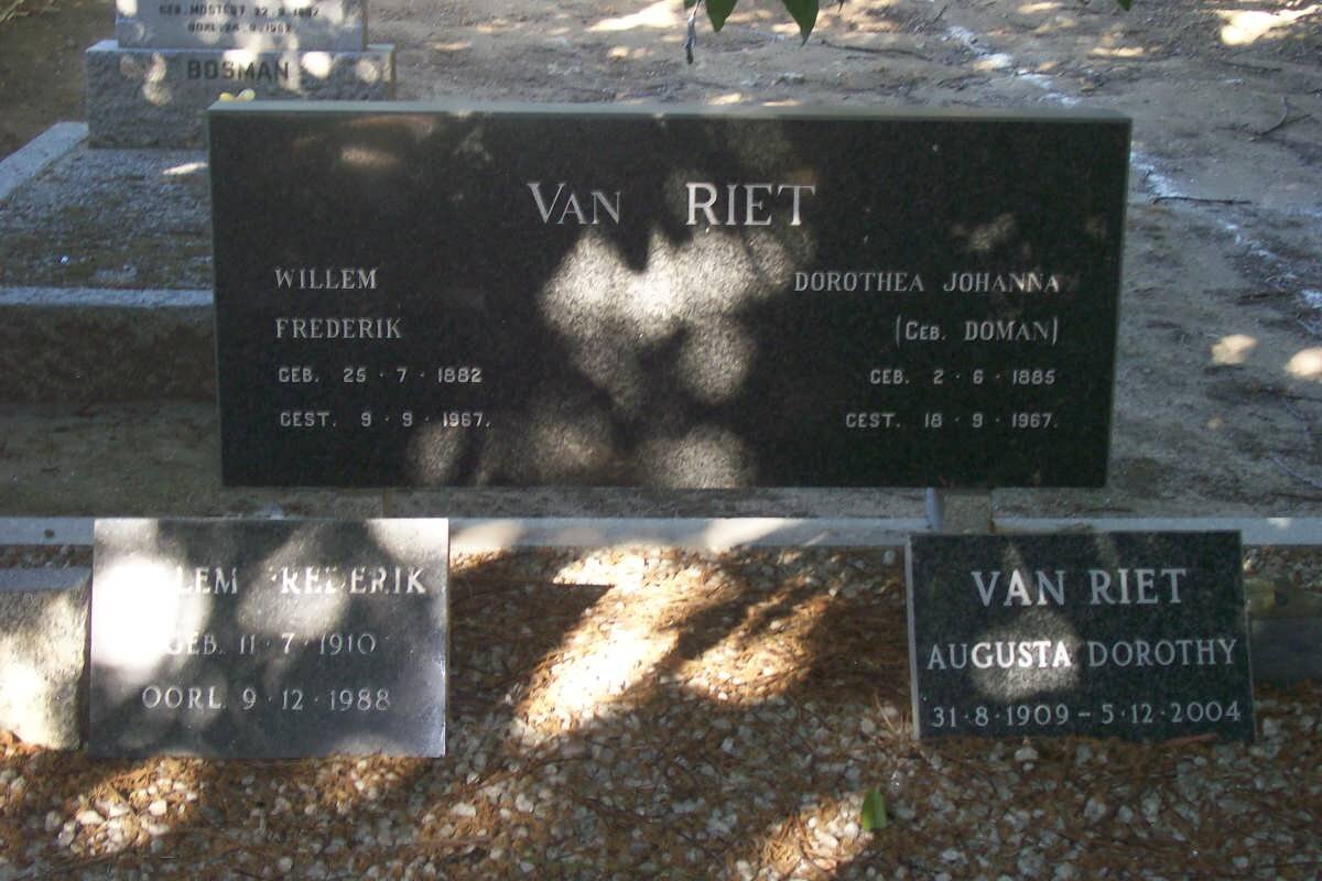 RIET, van GRAVE