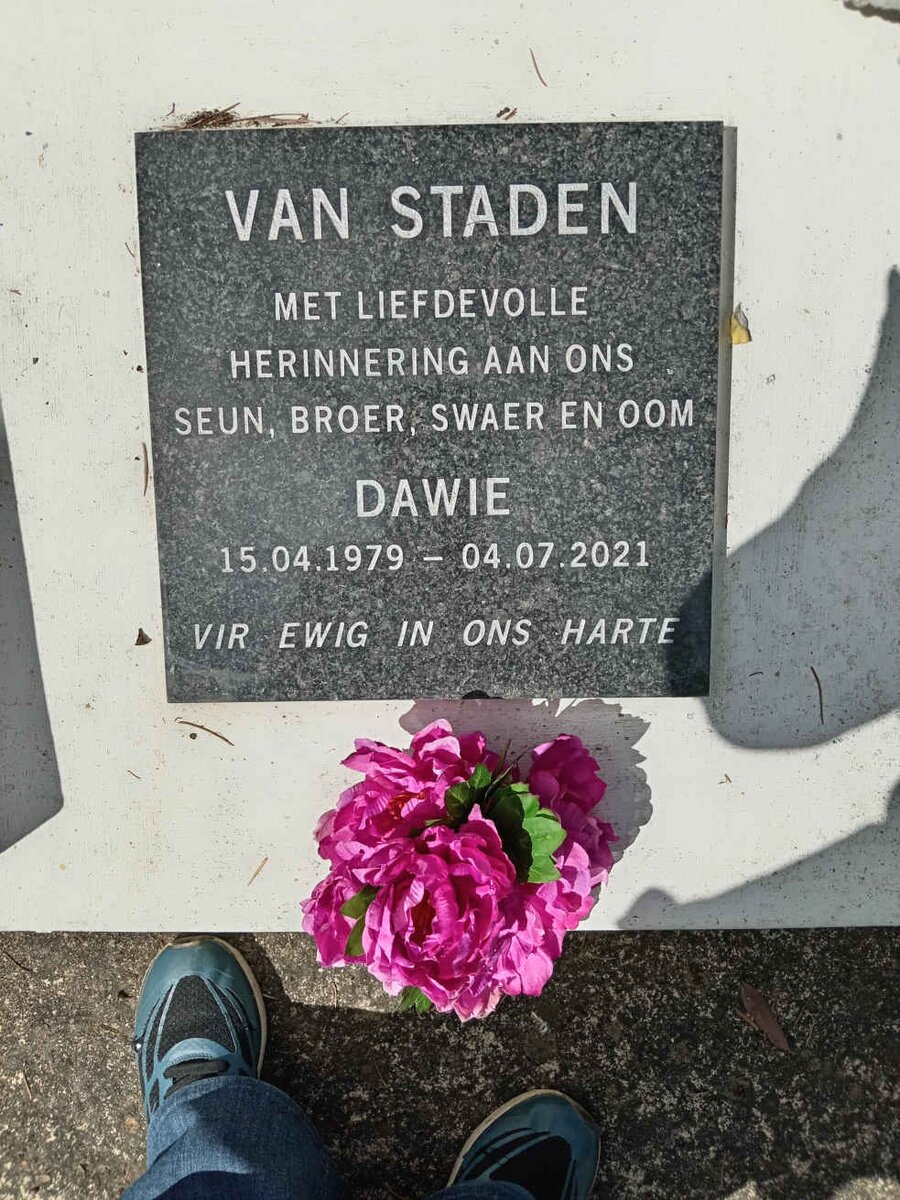 STADEN Dawie, van 1979-2021