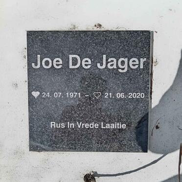 JAGER Joe, de 1971-2020