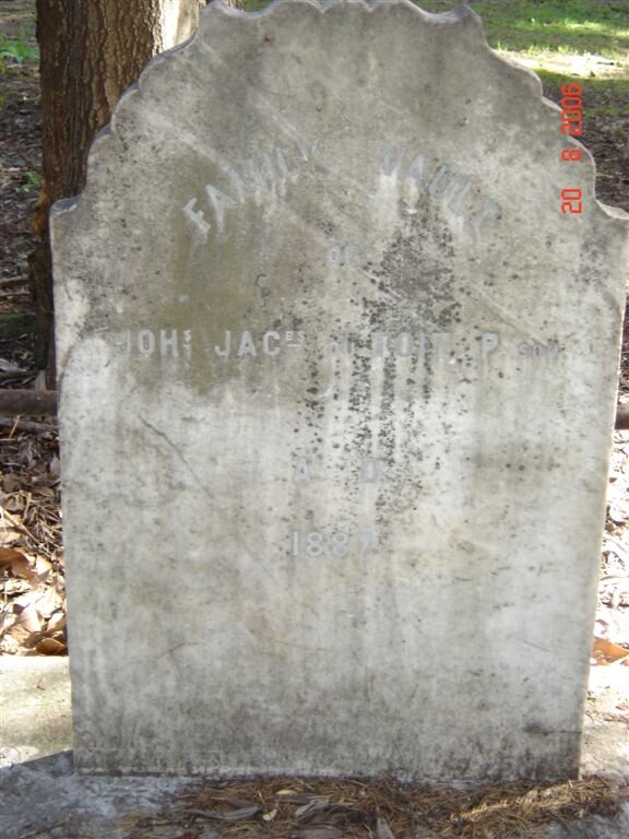 TOIT Johannes Jacobus, du -1887