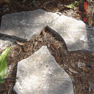 TOIT P.J.J., du 1848-1891