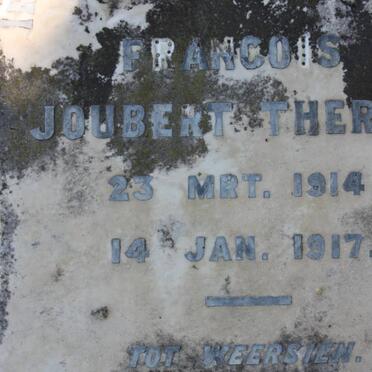 THERON Francois Joubert 1914-1917