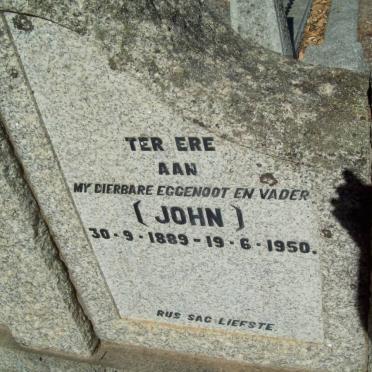 TREURNICH John 1889-1950