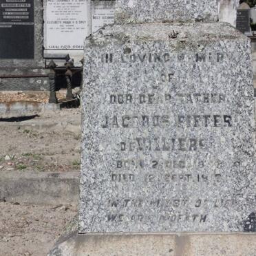 VILLIERS Jacobus Pieter, de 18??-19??