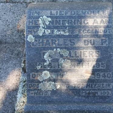 VILLIERS Charles du P., de 1895-1940