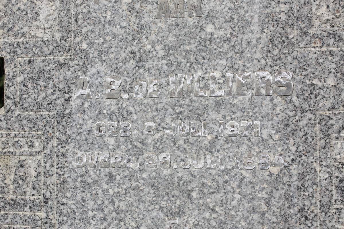 VILLIERS A.B., de 1871-1884