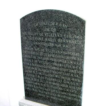 VILLIERS, de  GRAFKELDER