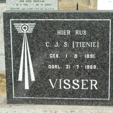 VISSER C.J.S. 1891-1969