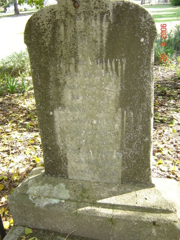 VILLIERS Johanna Margaretha, de