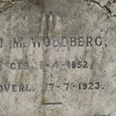 WOUDBERG J.M. 1852-1923