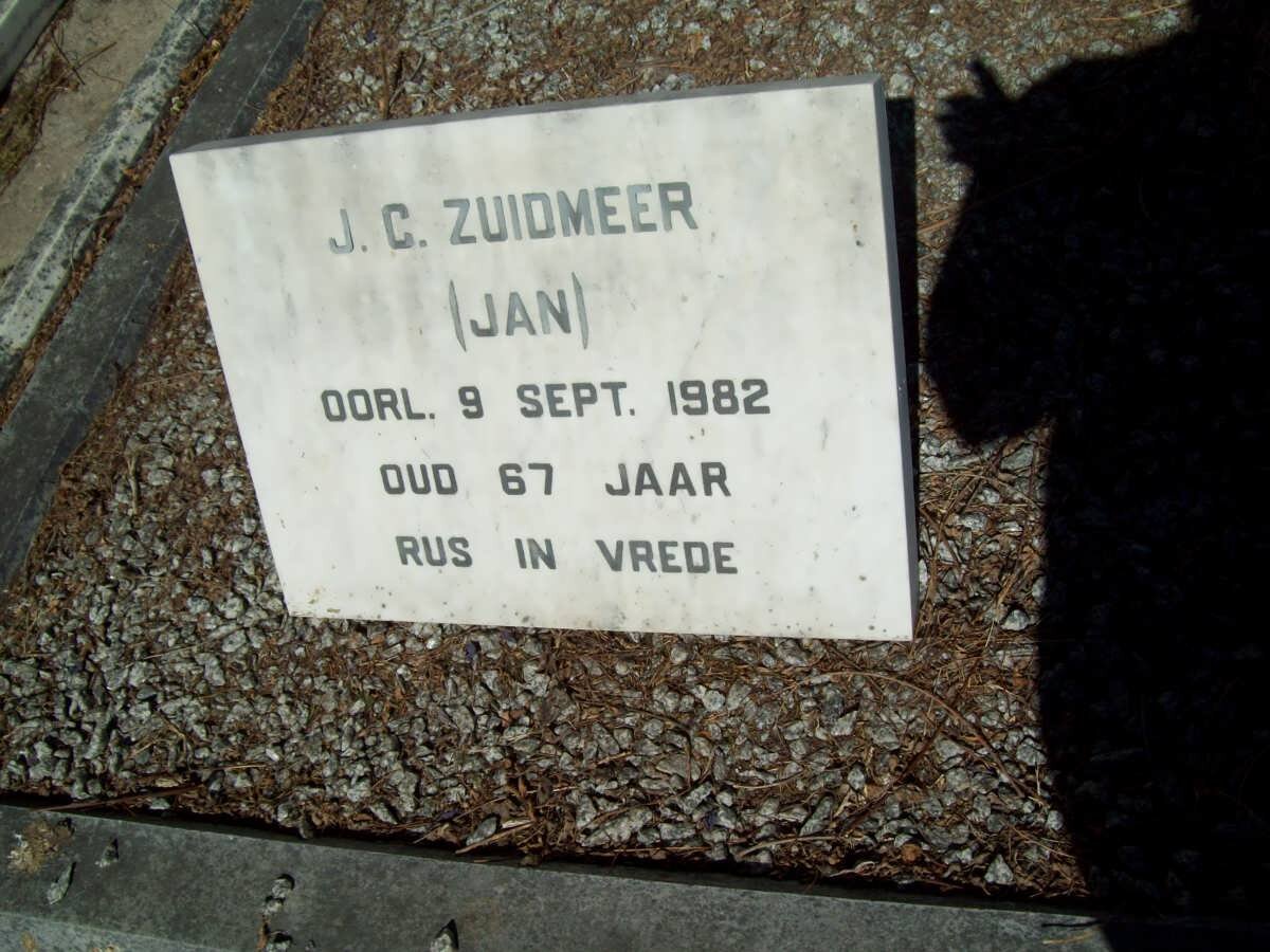 ZUIDMEER J.C. -1982