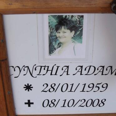 ADAMS Cynthia 1959-2008