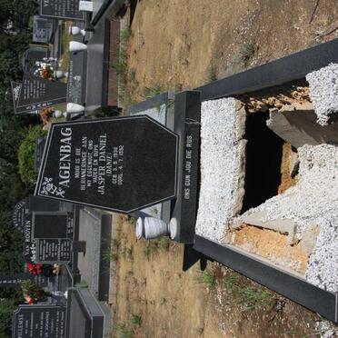 AGENBAG Jasper Daniël 1936-1992