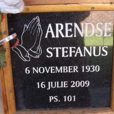 ARENDSE Stefanus 1930-2009