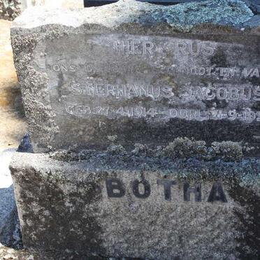 BOTHA Stephanus Jacobus 1914-1951