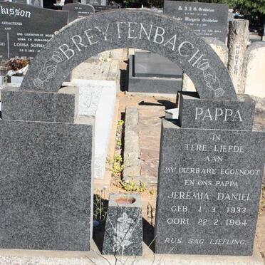 BREYTENBACH Jeremia Daniel 1933-1964