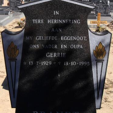BRANDT Gerrie 1929-1995