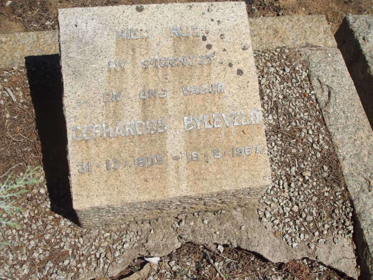 BYLEVELD Gerhardus 1909-1967