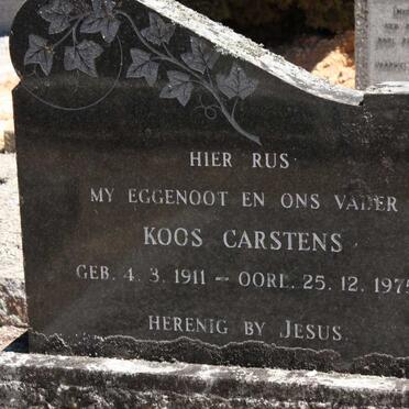CARSTENS Koos 1911-1975