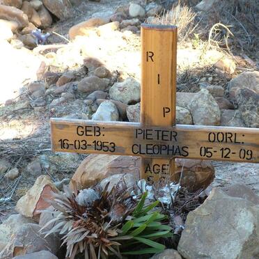 CLEOPHAS Pieter 1953-2009