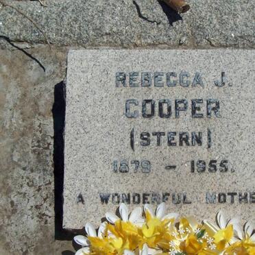 COOPER Rebecca J. nee STERN 1879-1955