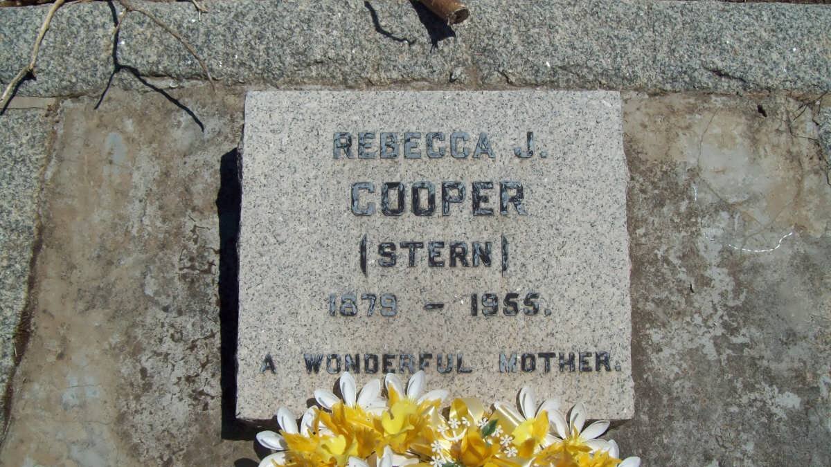 COOPER Rebecca J. nee STERN 1879-1955