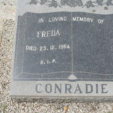 CONRADIE Freda -1964