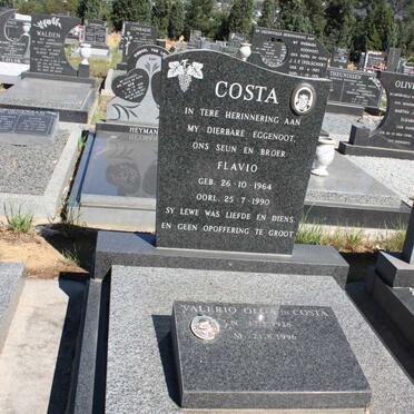 COSTA Flavio 1964-1990 :: COSTA Valerio Olga 1926-1996