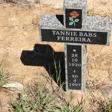 FERREIRA Babs 1920-1997