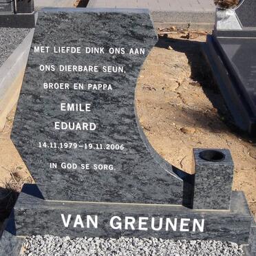 GREUNEN Emile Eduard, van 1979-2006